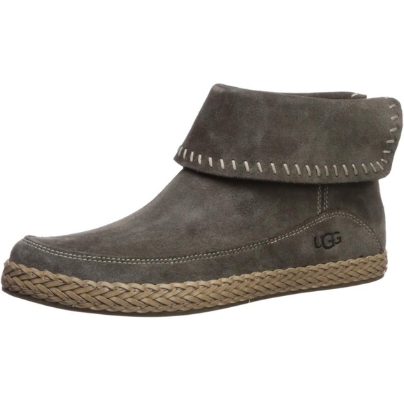 8M UGG Women's Varney Ankle Boot in slate Grey - Picture 4 of 14